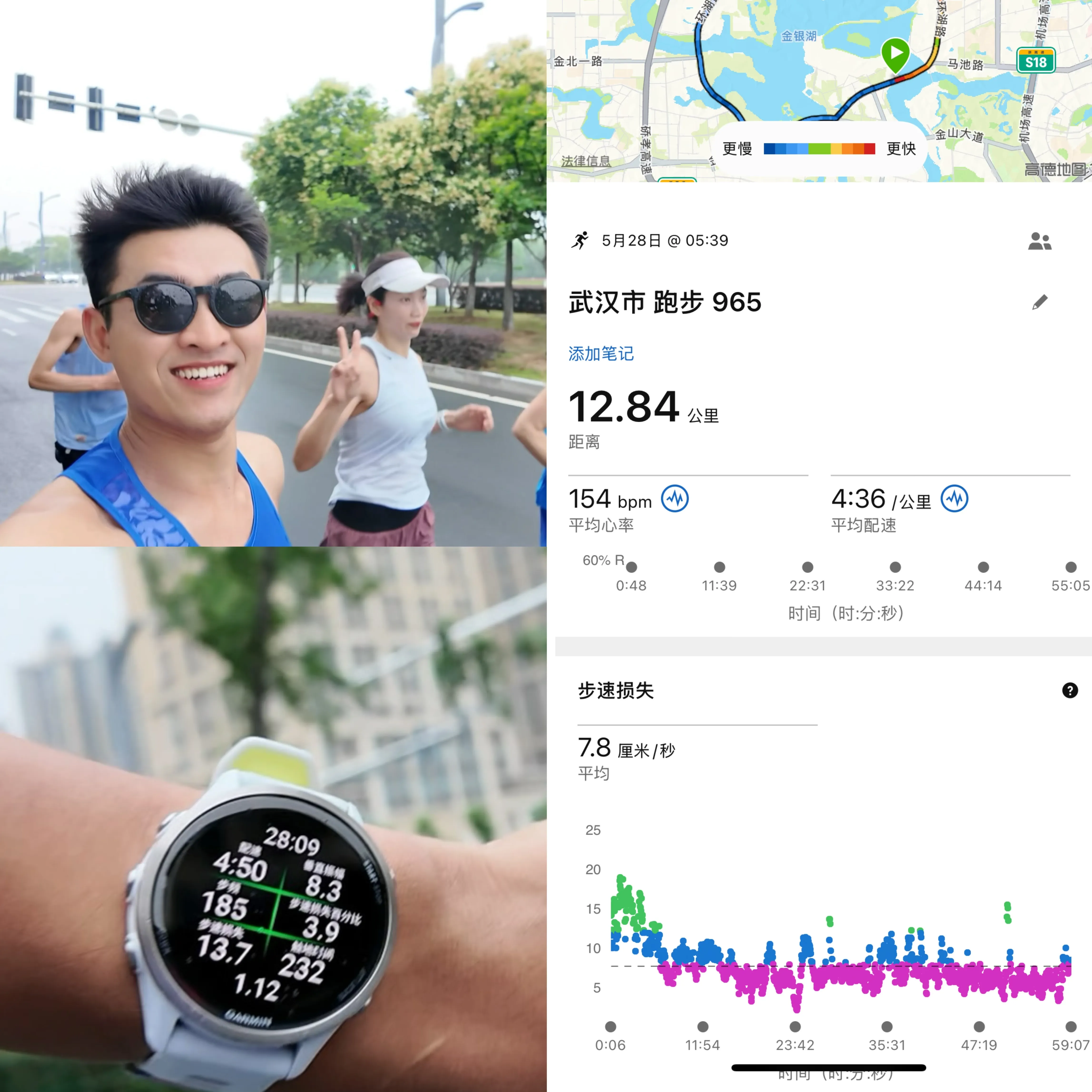 May 28 - 12km run at Wuhan Jinyin Lake